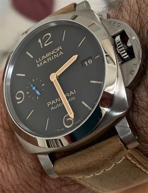 panerai 1351 hands on|First PAM Advice (1351 Vs 233) .